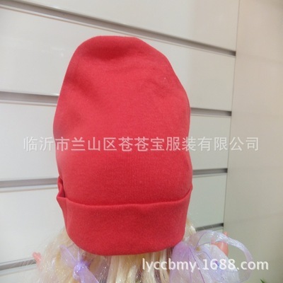 苍苍宝新生儿素色弹力双层胎帽 呵护宝宝囟门的贴心之选